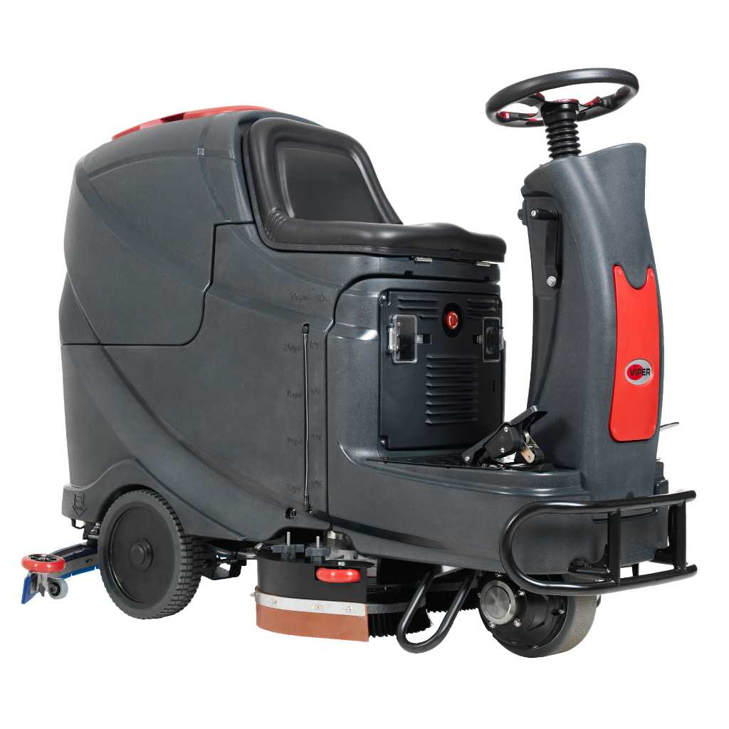 Viper AS850R Ride On Battery Powered Scrubber Dryer