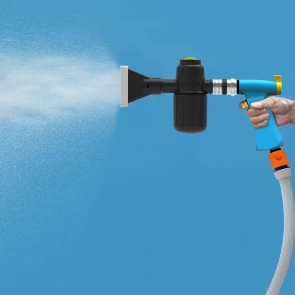 i-spraywash kit in use