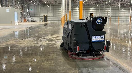 CS7010 Sweeper-Scrubber Construction Cleaning
