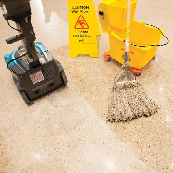 CS5 Floor Scrubber Vs Mop