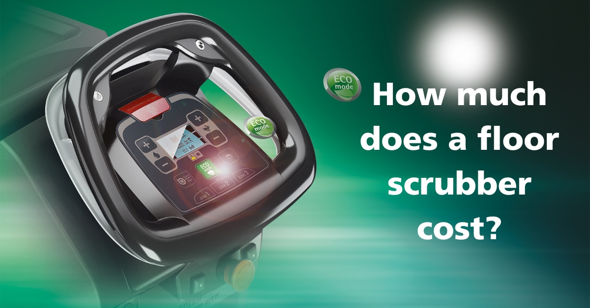 How much does a floor scrubber cost?