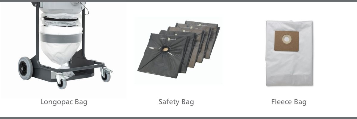 Vacuum Bag Type Outline: Longopac, Safety & Fleece