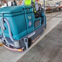 T20 Large Ride-On Sweeper Scrubber Hire Airport