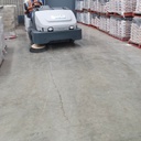 Nilfisk SW8000 Large LPG Industrial Ride-On Sweeper Hire Cleaning Warehouse
