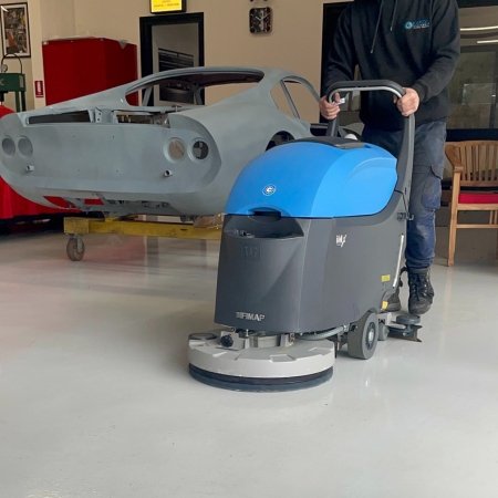 Fimap iMx50B Medium Battery Walk-Behind Scrubber Workshop