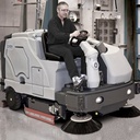 SC8000 Industrial Scrubber Sweeper Dryer-in-use