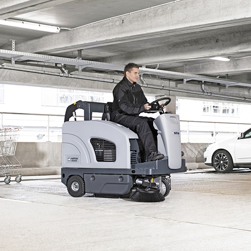 SW4000 Ride-On Sweeper