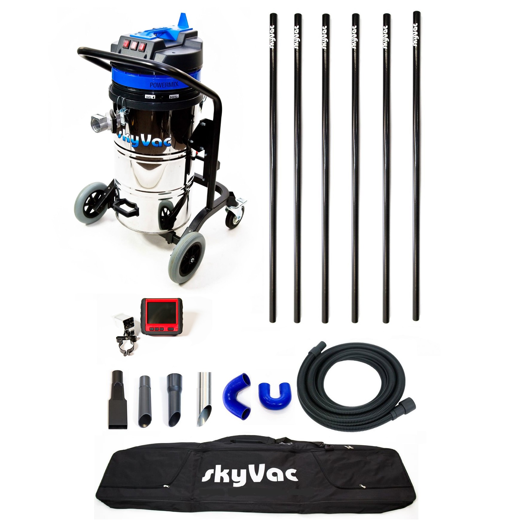 SkyVac - Industrial 85 Wet &amp; Dry Gutter Vacuum