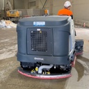 Hire SC8000 Industrial Scrubber-Sweeper-in-use
