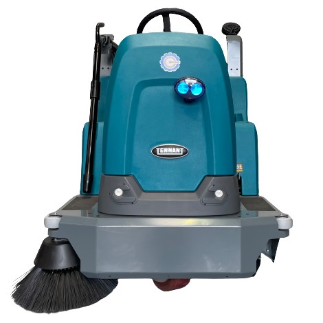 Tennant S16 Ride On Sweeper Front