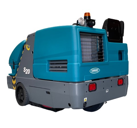 S20 Ride-On Compact Sweeper Back