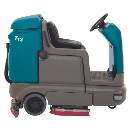 Tennant T12 Ride-On Scrubber Side