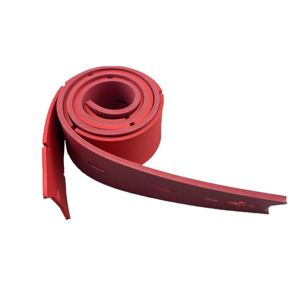 [56120338] 34" Squeegee Blade Kit - Linatex Red (Old Part Number: 56382739)