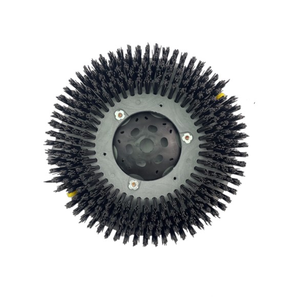 13"/330mm Dia, Side Scrub Brush, Disc - HD Polypropylene