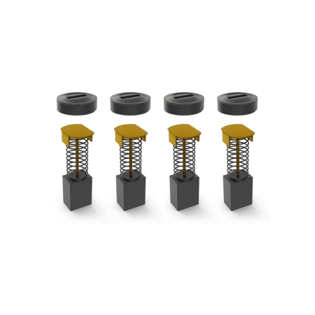 [614166] Tennant Replacement Brush Kit, Carbon, Transaxle