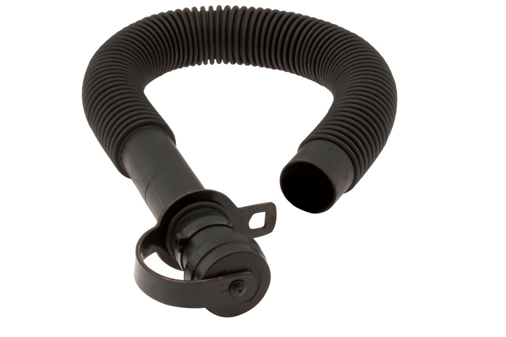 Drain Hose Assy, 1.50&quot; Dia X 37.5&quot;L, Blk