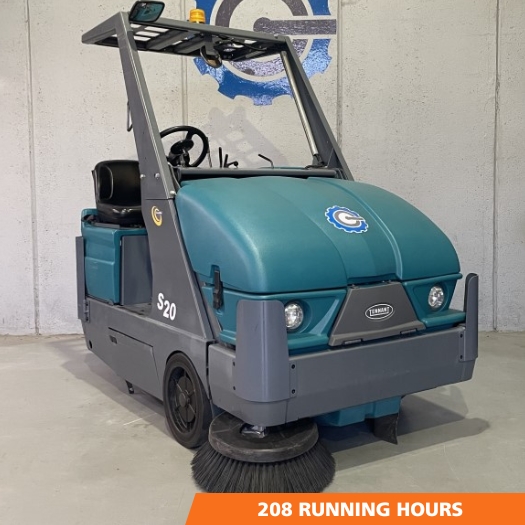 Second Hand S20 LPG Ride-On Sweeper (Overhead Guard)