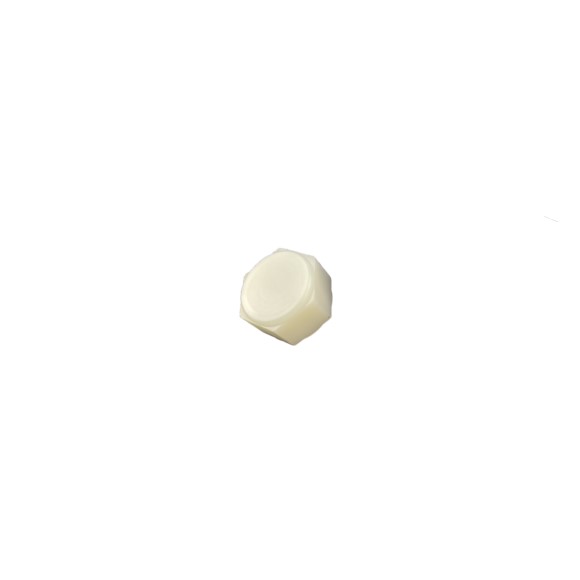 Tennant Fitting, Plastic, Cap, PF12 Hex