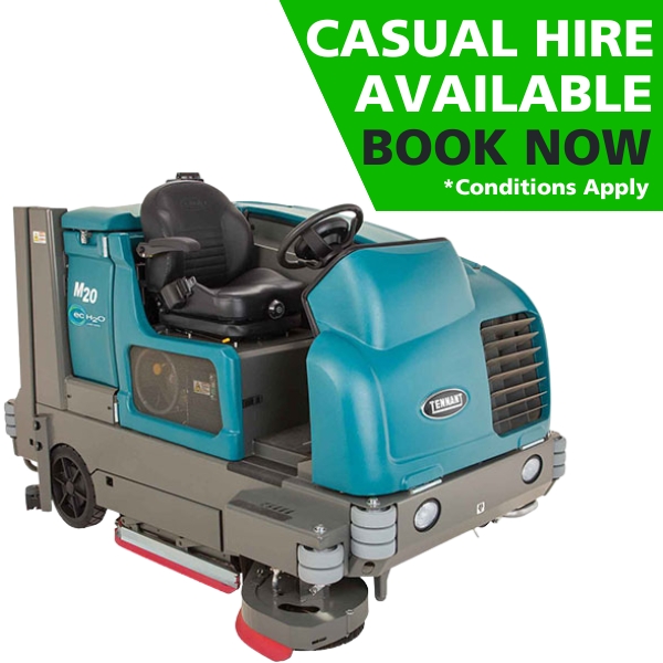 M20 Large Floor Sweeper-Scrubber Hire