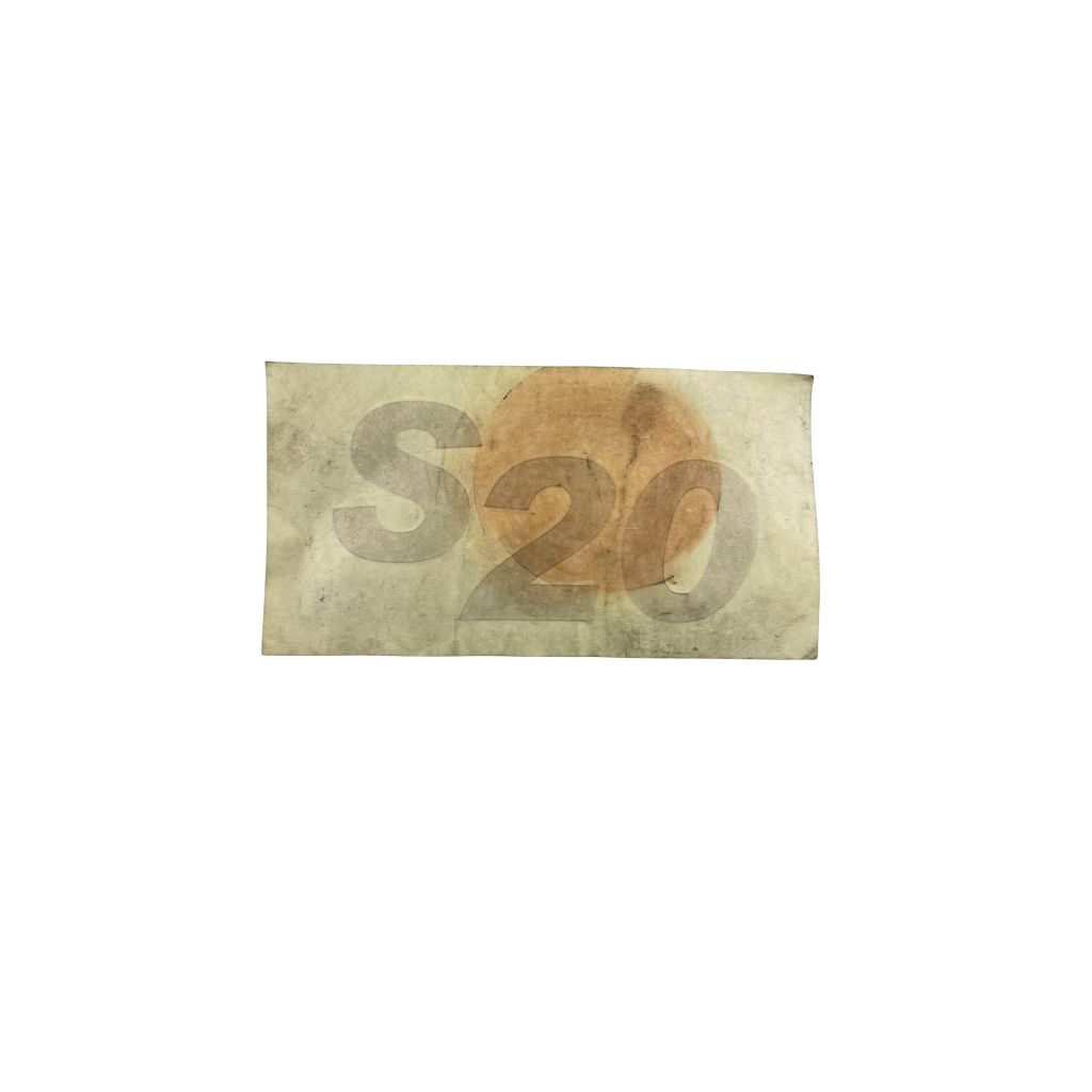 [1050170] Tennant Label (Model S20)