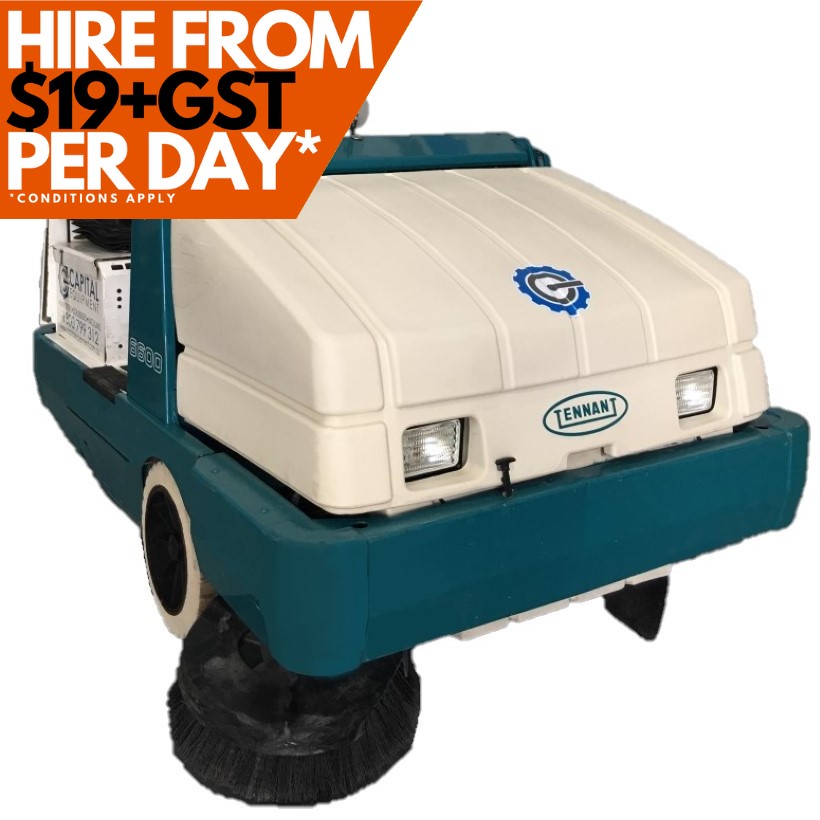 Tennant 6600 Ride-On Industrial Sweeper