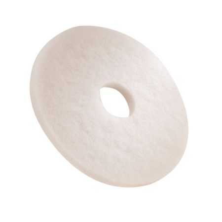[222324] 355mm White Cleaning Pad (14&quot;) 3M