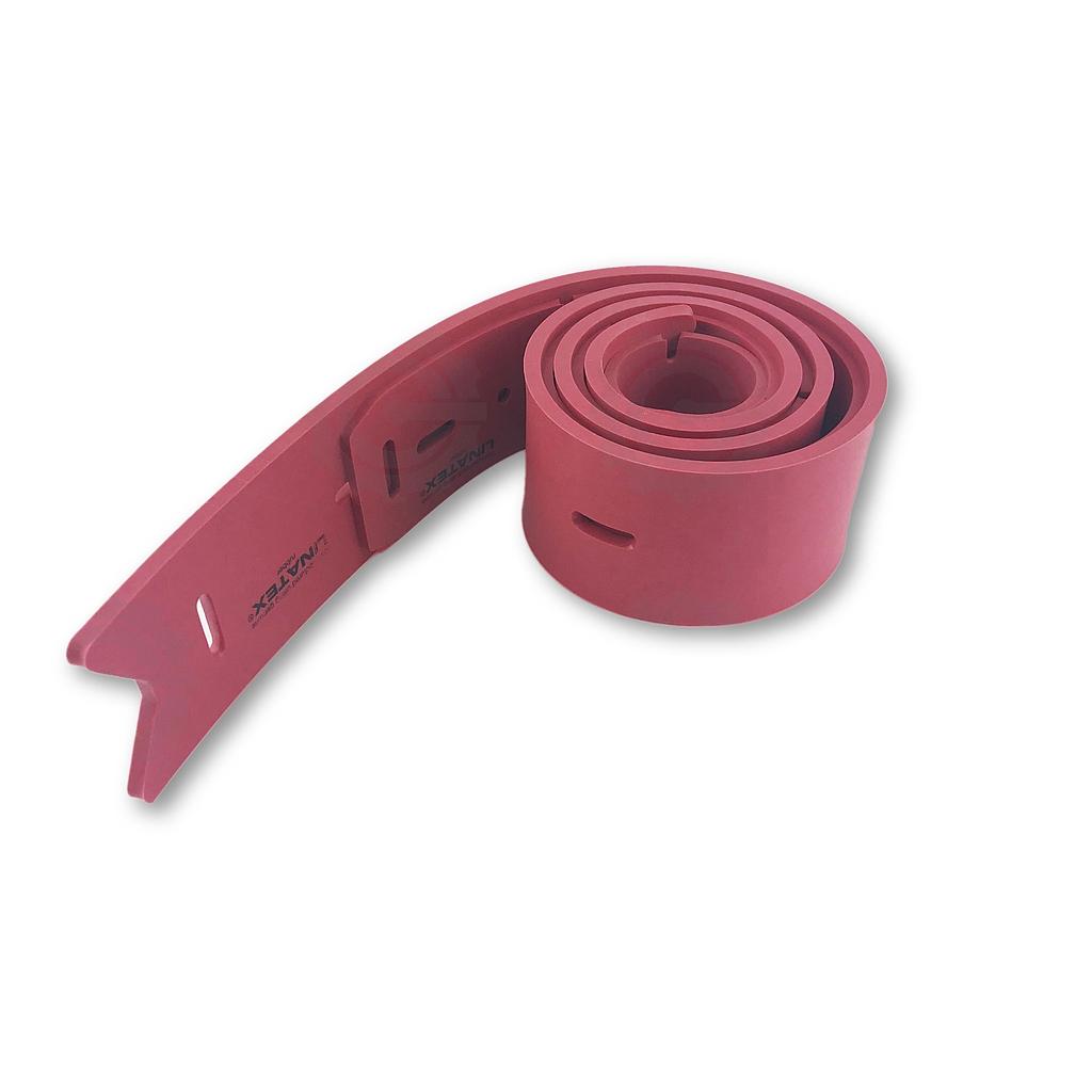 Squeegee blade kit- Linatex Red (D Type Std)