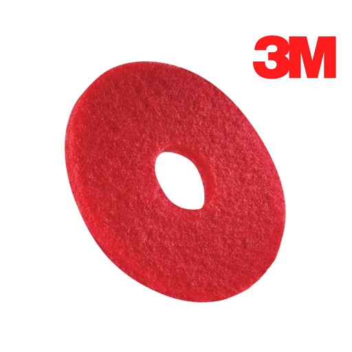 [3M12R] 305mm Red Cleaning Pad (12&quot;) 3M