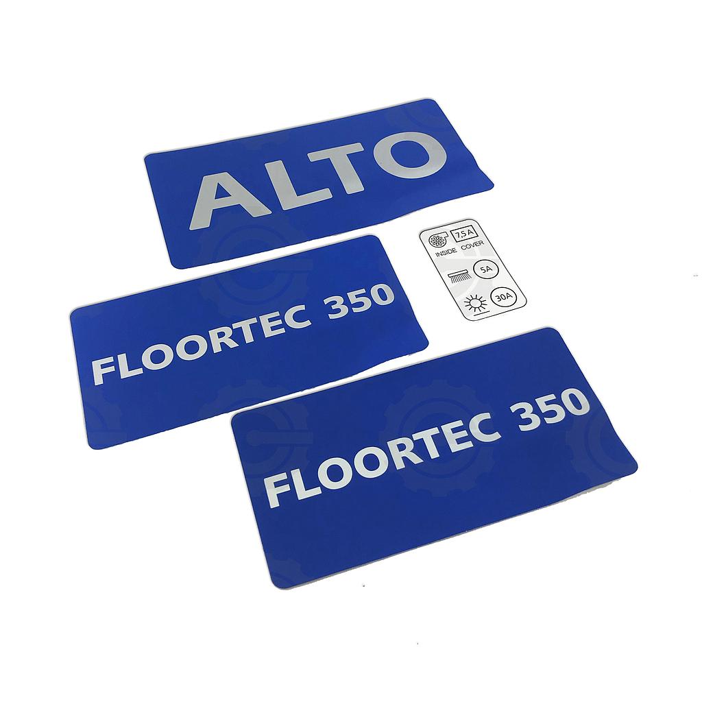 [1463935000] Decals Floortec 350 Kit