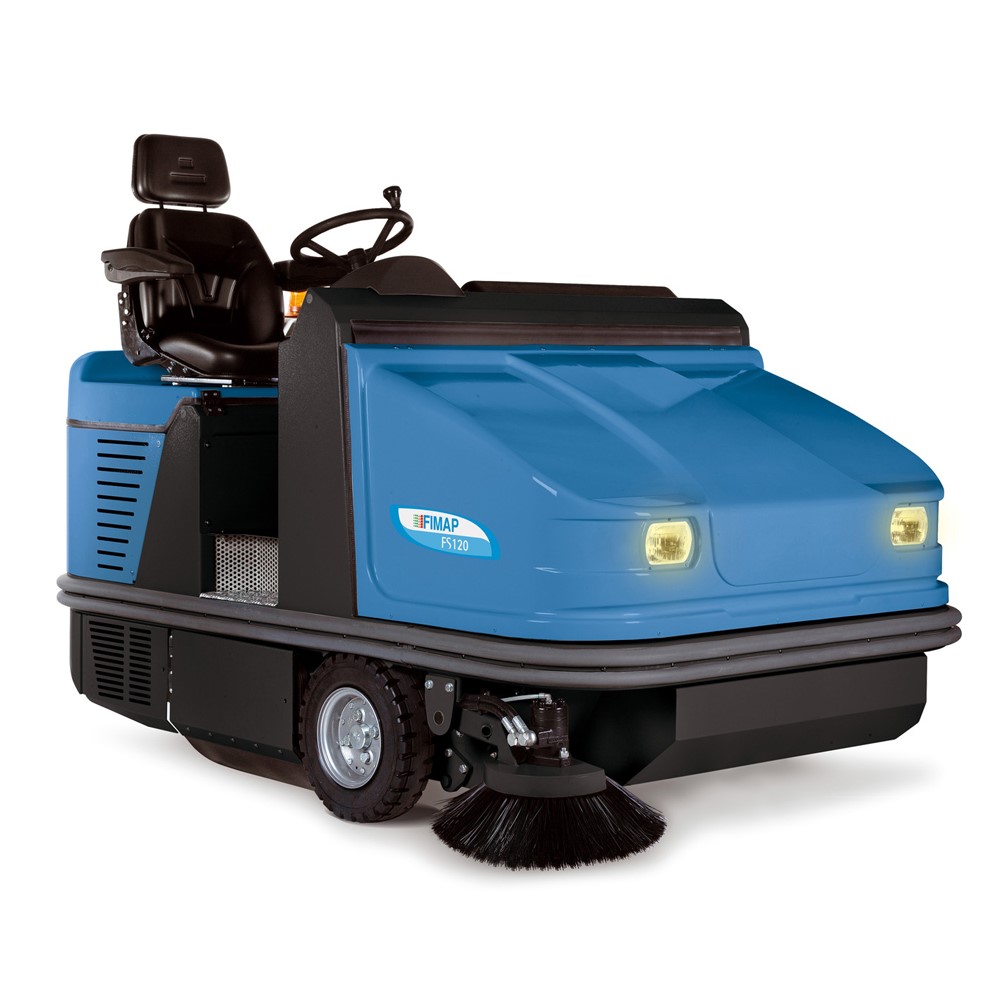 Fimap FS120 Industrial Ride-On Sweeper (LPG)