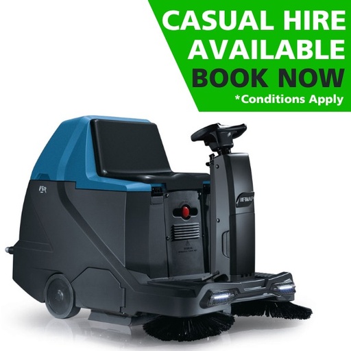 Hire of Fimap FSR Ride-On Battery-Powered Sweeper