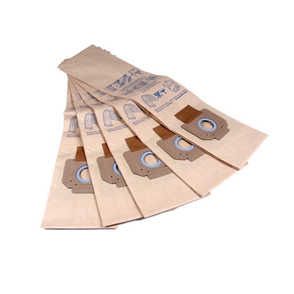 Filter Bag Set of 5 ''Attix'' (Suitable for Attix 560-21XC)