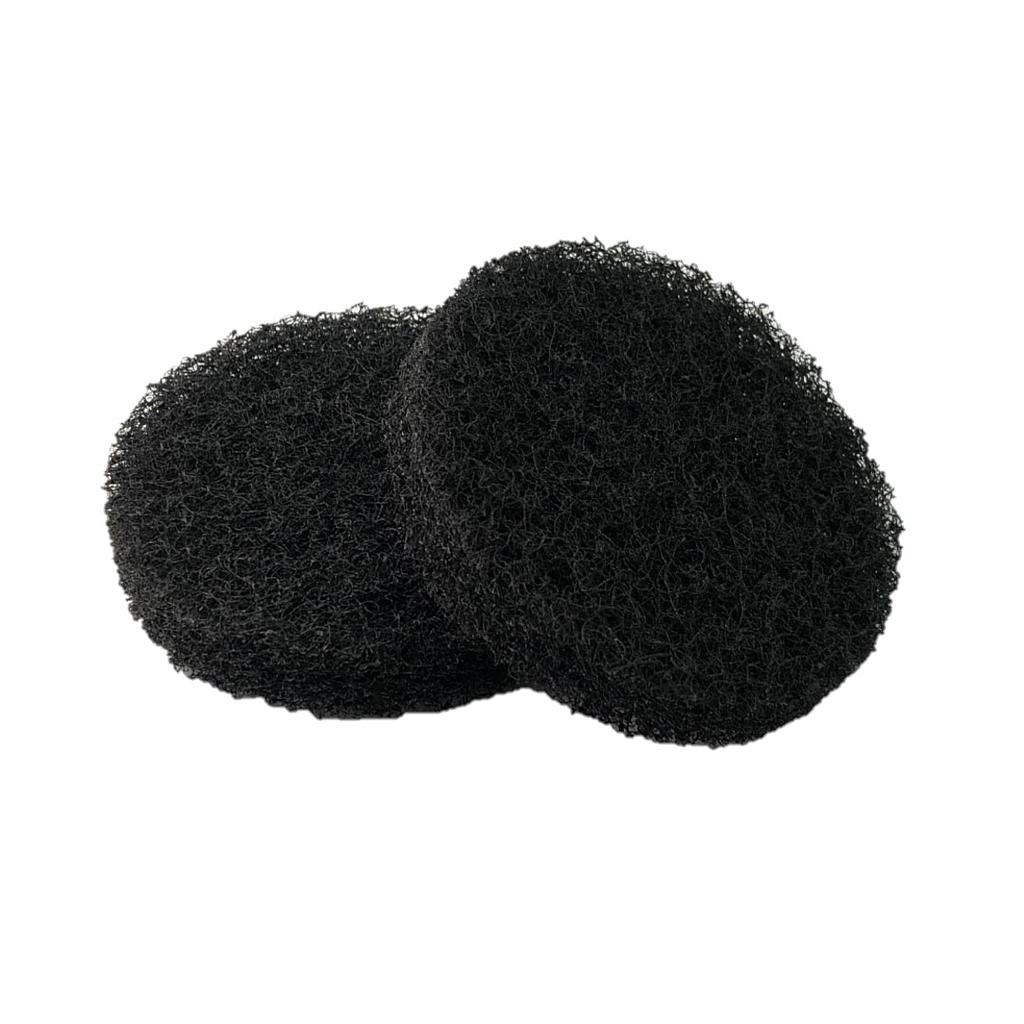 4" Black Pads (10pcs) - i-scrub 21B