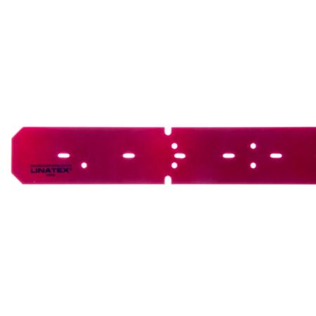 [72.0099.2] i-mop XL Squeegee Front Rubber Red (Linatex)