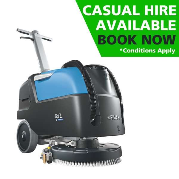 GxL Pro Small Walk-Behind Scrubber Hire