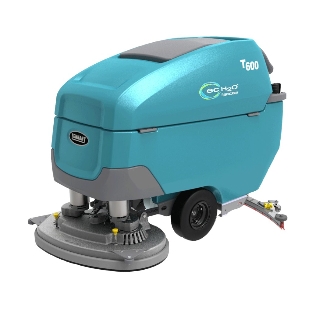 T600e 800mm WalkBehind Floor Scrubber Capital Equipment Hire