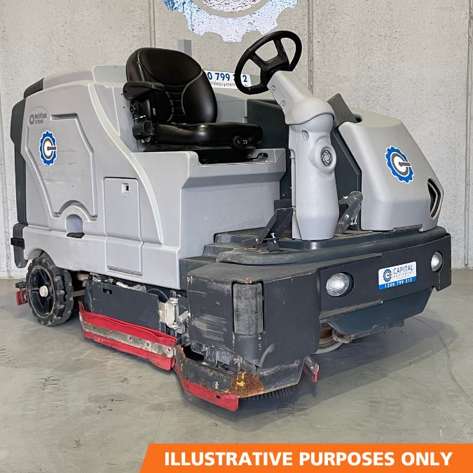 Second Hand Nilfisk SC8000 Scrubber Sweeper Capital Equipment Hire
