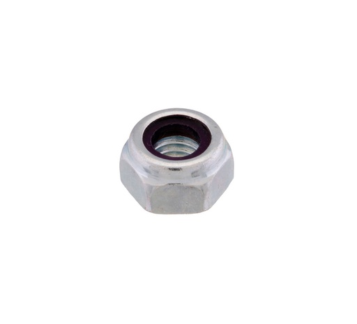 [08708] Steel Hex Lock Nut - M6 Thread x 0.2 in