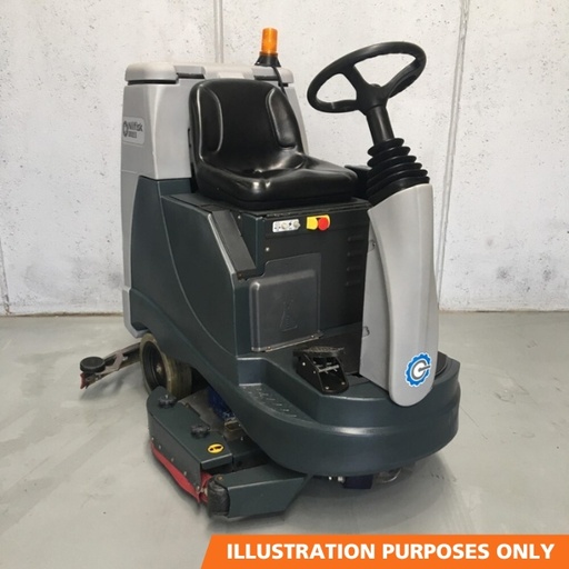 [56601015PA] Second Hand BR855 Battery Powered Ride-On Scrubber Dryer