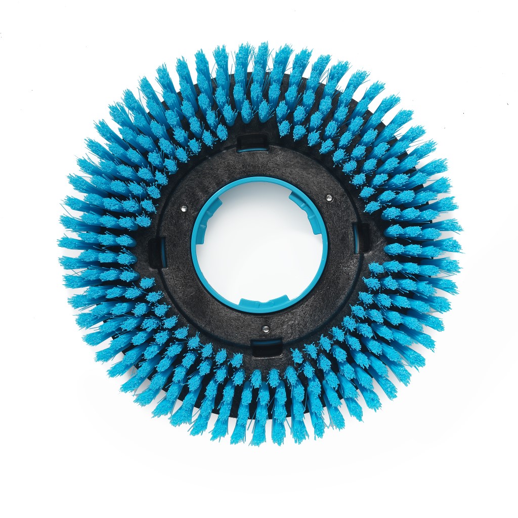 [S.72.0092.797] Medium Blue Bristle Brush (Set of 2) - XL
